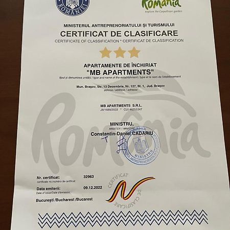 Mb Apartments 2 Brasov Bagian luar foto